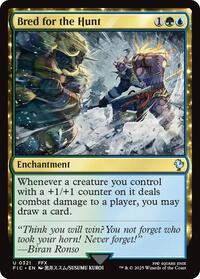 Bred for the Hunt (Surge Foil), Commander: FINAL FANTASY