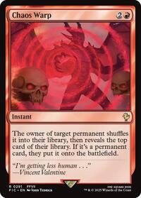 Chaos Warp (Surge Foil), Commander: FINAL FANTASY