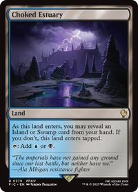 Choked Estuary (Surge Foil), Commander: FINAL FANTASY
