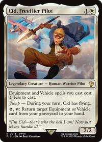 Cid, Freeflier Pilot (Surge Foil), Commander: FINAL FANTASY