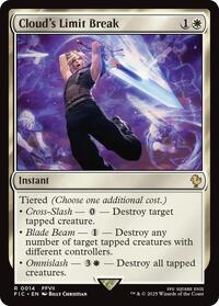 Cloud's Limit Break (Surge Foil), Commander: FINAL FANTASY