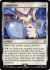 Coin of Fate (Surge Foil), Commander: FINAL FANTASY