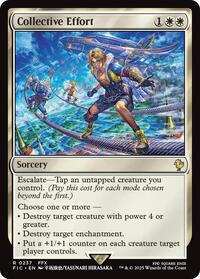 Collective Effort (Surge Foil), Commander: FINAL FANTASY