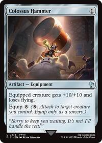 Colossus Hammer (Surge Foil), Commander: FINAL FANTASY