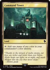 Command Tower (0485) (Surge Foil), Commander: FINAL FANTASY