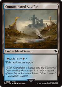 Contaminated Aquifer (Surge Foil), Commander: FINAL FANTASY