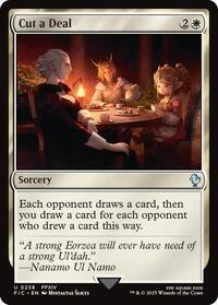 Cut a Deal (Surge Foil), Commander: FINAL FANTASY