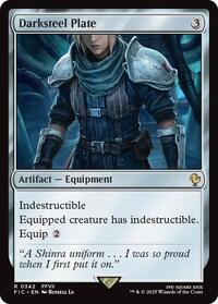 Darksteel Plate (Surge Foil), Commander: FINAL FANTASY