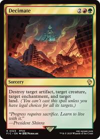 Decimate (Surge Foil), Commander: FINAL FANTASY