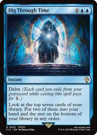 Dig Through Time (Surge Foil), Commander: FINAL FANTASY