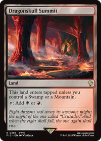 Dragonskull Summit (Surge Foil), Commander: FINAL FANTASY