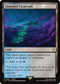 Drowned Catacomb (Surge Foil), Commander: FINAL FANTASY