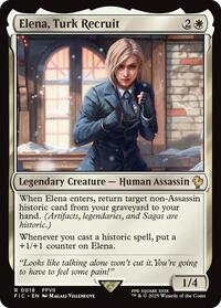 Elena, Turk Recruit (Surge Foil), Commander: FINAL FANTASY