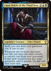 Emet-Selch of the Third Seat (Surge Foil), Commander: FINAL FANTASY
