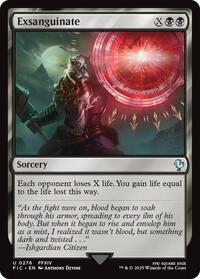 Exsanguinate (Surge Foil), Commander: FINAL FANTASY