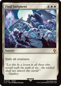 Final Judgment (Surge Foil), Commander: FINAL FANTASY