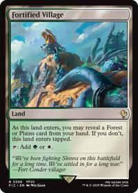 Fortified Village (Surge Foil), Commander: FINAL FANTASY