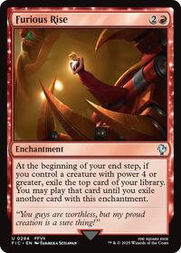 Furious Rise (Surge Foil), Commander: FINAL FANTASY