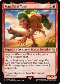Gau, Feral Youth (Surge Foil), Commander: FINAL FANTASY
