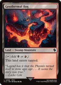 Geothermal Bog (Surge Foil), Commander: FINAL FANTASY