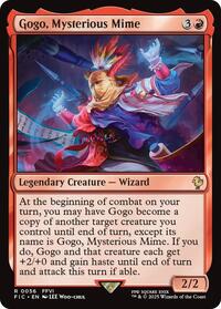 Gogo, Mysterious Mime (Surge Foil), Commander: FINAL FANTASY