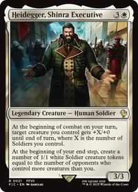 Heidegger, Shinra Executive (Surge Foil), Commander: FINAL FANTASY