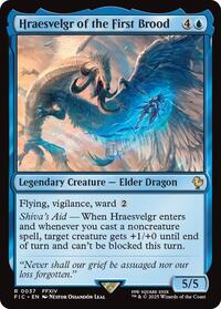 Hraesvelgr of the First Brood (Surge Foil), Commander: FINAL FANTASY
