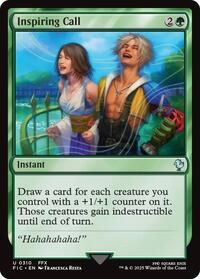 Inspiring Call (Surge Foil), Commander: FINAL FANTASY