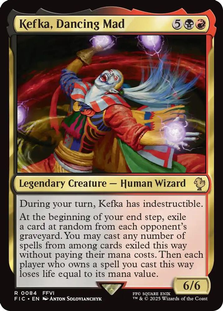 Kefka Dancing Mad Surge Foil