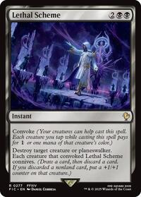 Lethal Scheme (Surge Foil), Commander: FINAL FANTASY