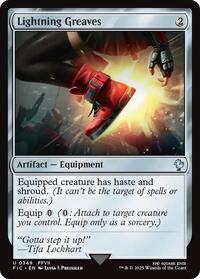 Lightning Greaves (Surge Foil), Commander: FINAL FANTASY