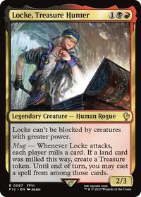 Locke, Treasure Hunter (Surge Foil), Commander: FINAL FANTASY