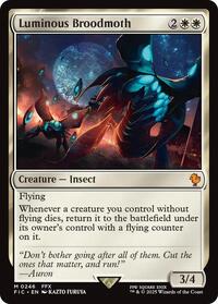 Luminous Broodmoth (Surge Foil), Commander: FINAL FANTASY
