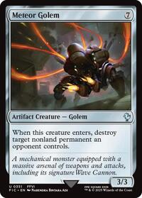 Meteor Golem (Surge Foil), Commander: FINAL FANTASY