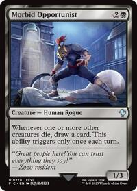 Morbid Opportunist (Surge Foil), Commander: FINAL FANTASY