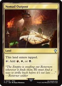Nomad Outpost (Surge Foil), Commander: FINAL FANTASY