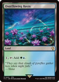 Overflowing Basin (Surge Foil), Commander: FINAL FANTASY