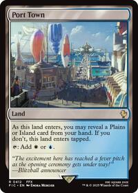 Port Town (Surge Foil), Commander: FINAL FANTASY