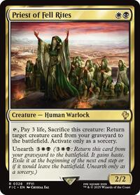 Priest of Fell Rites (Surge Foil), Commander: FINAL FANTASY