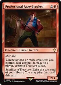Professional Face-Breaker (Surge Foil), Commander: FINAL FANTASY