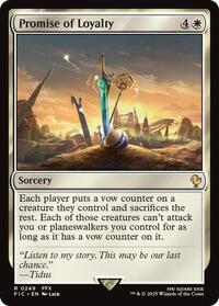 Promise of Loyalty (Surge Foil), Commander: FINAL FANTASY