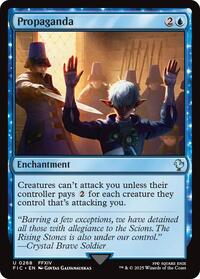Propaganda (Surge Foil), Commander: FINAL FANTASY
