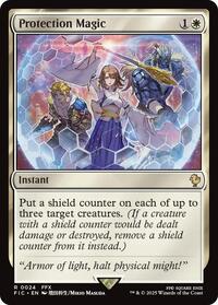 Protection Magic (Surge Foil), Commander: FINAL FANTASY