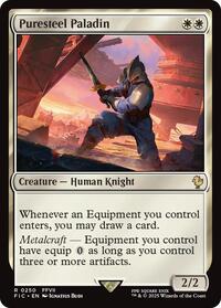 Puresteel Paladin (Surge Foil), Commander: FINAL FANTASY