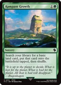 Rampant Growth (Surge Foil), Commander: FINAL FANTASY