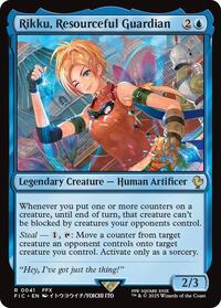Rikku, Resourceful Guardian (Surge Foil), Commander: FINAL FANTASY