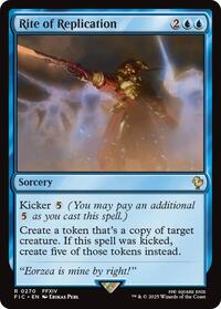 Rite of Replication (Surge Foil), Commander: FINAL FANTASY