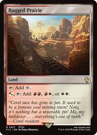 Rugged Prairie (Surge Foil), Commander: FINAL FANTASY