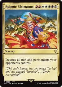 Ruinous Ultimatum (Surge Foil), Commander: FINAL FANTASY