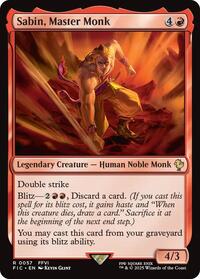 Sabin, Master Monk (Surge Foil), Commander: FINAL FANTASY